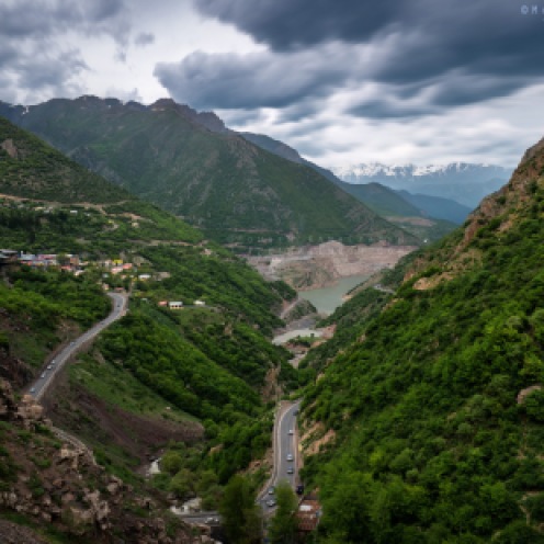 Shot from Chalous Road in the Mazandaran province in northern Iran.